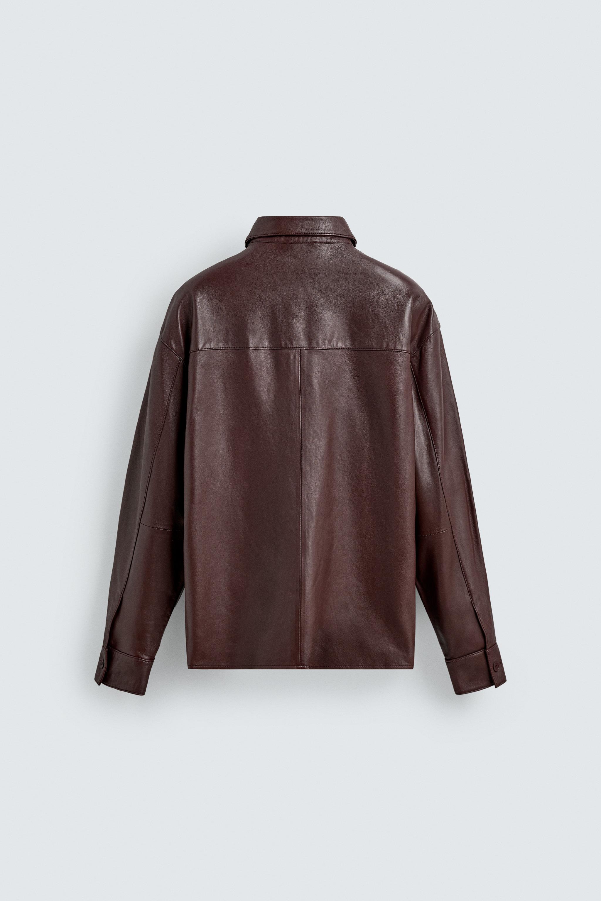 SURCHEMISE EN CUIR