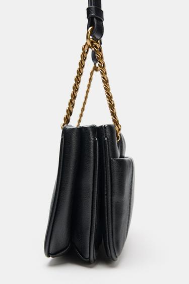 SAC BANDOULIÈRE MATELASSÉ - Noir de Zara - Image 4
