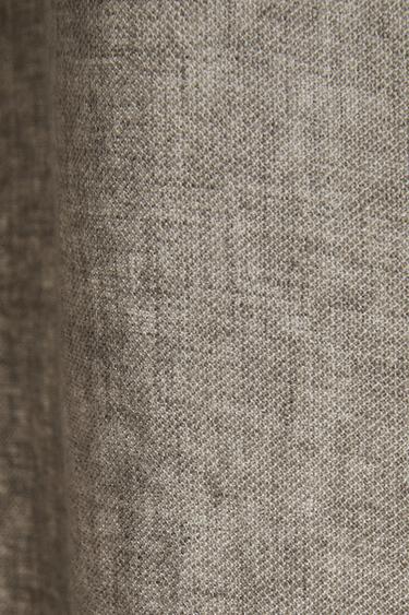 RIDEAU LIN OPACITÉ MOYENNE - Gris taupe de Zara - Image 2