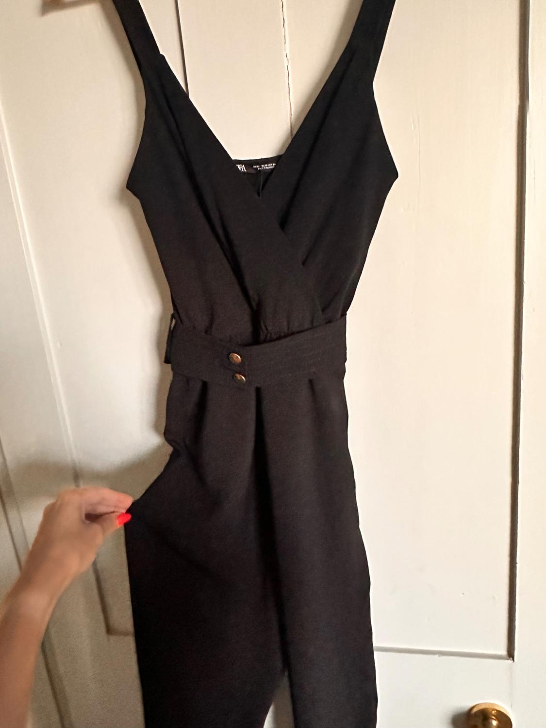 JUMPSUIT WITH HEM LOOPS - Image 2