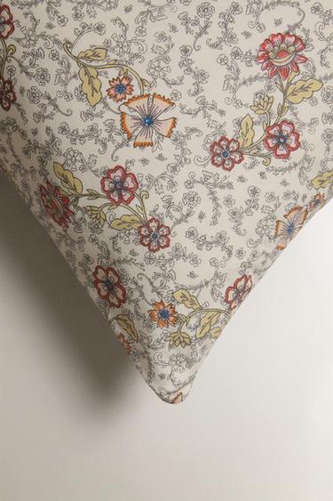TAIE D’OREILLER ENFANT COTON FLEURS - Multicolore de Zara - Image 1