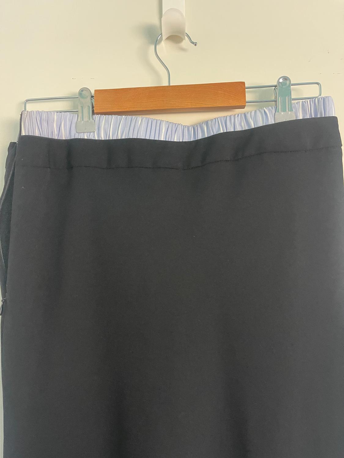 FALDA MIDI CINTURA DOBLE - Image 5