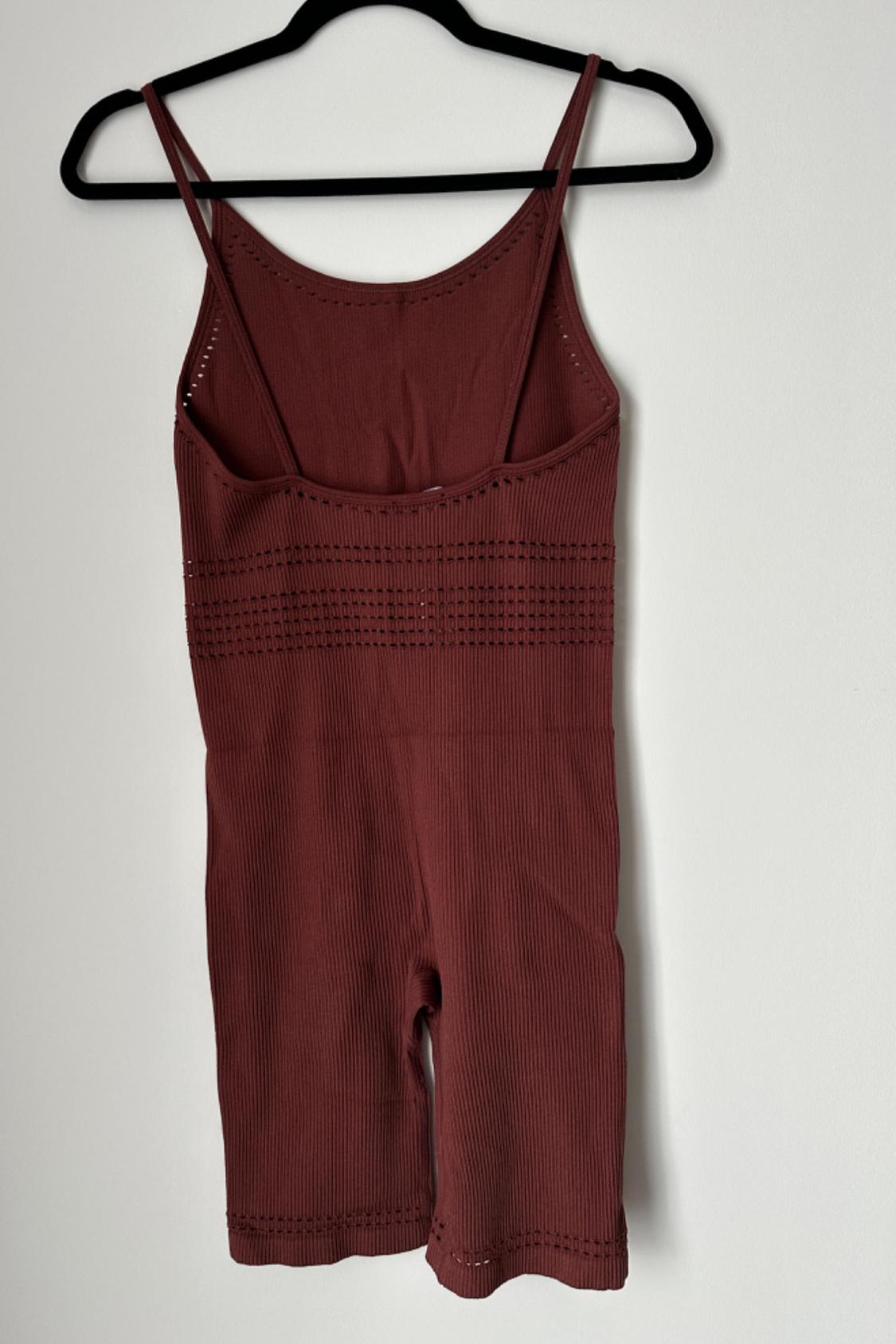 SEAMLESS OPENWORK PLAYSUIT - Image 3