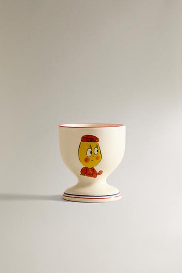 Zara LIMONCELLA X THE ANIMALS OBSERVATORY PORCELAIN EGG CUP - Multicolored - Image 0