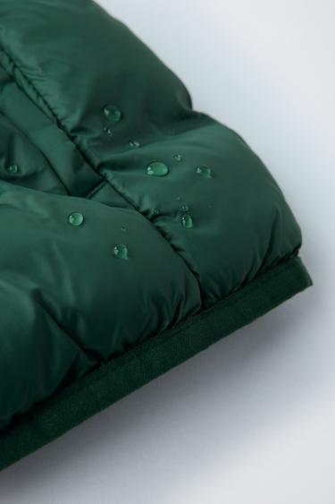 ULTRALIGHT WATER-REPELLENT GILET - Green by Zara - Image 6