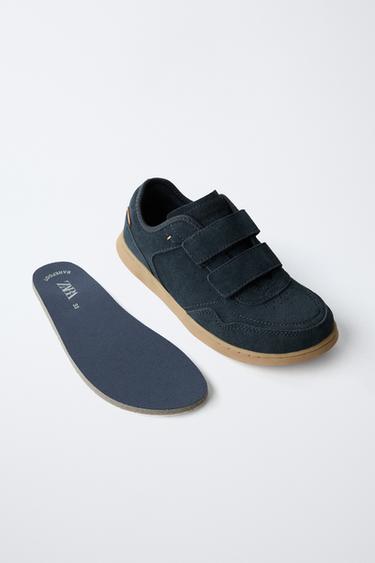 TENNIS DAIM BAREFOOT - Bleu marine de Zara - Image 3