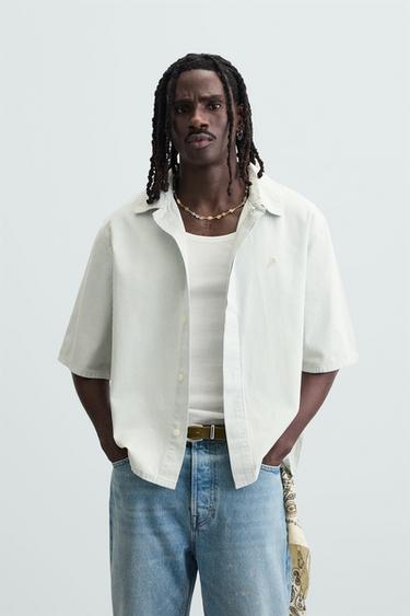 RELAXED FIT STRIPED SHIRT - Stripes by Zara