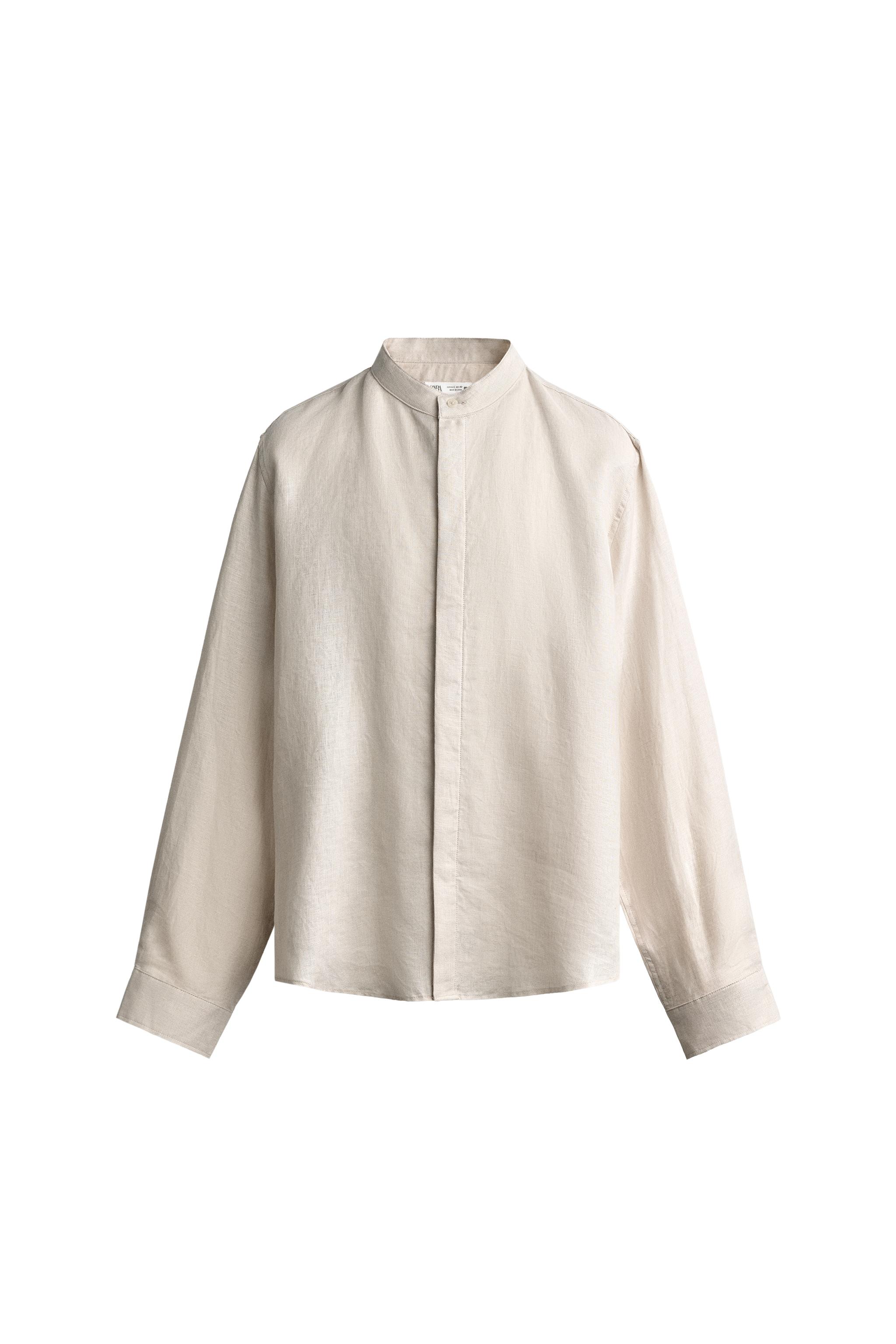 CAMISA RELAXED FIT 100% LINO
