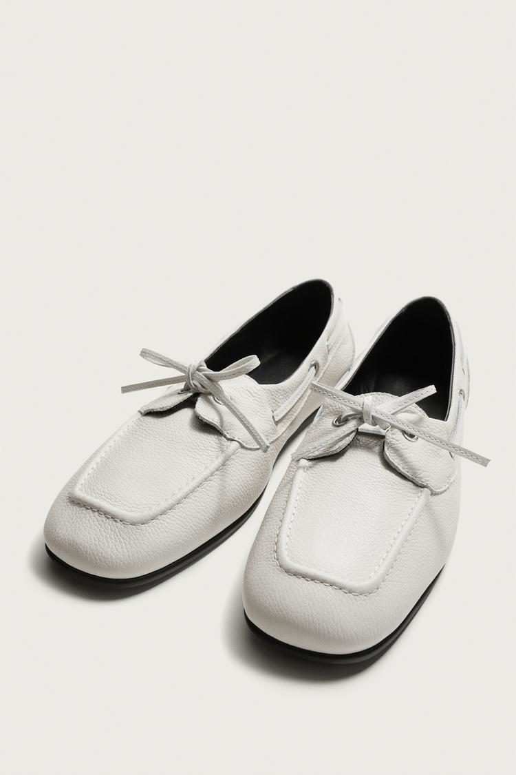 Zapatos náuticos de cuero 6