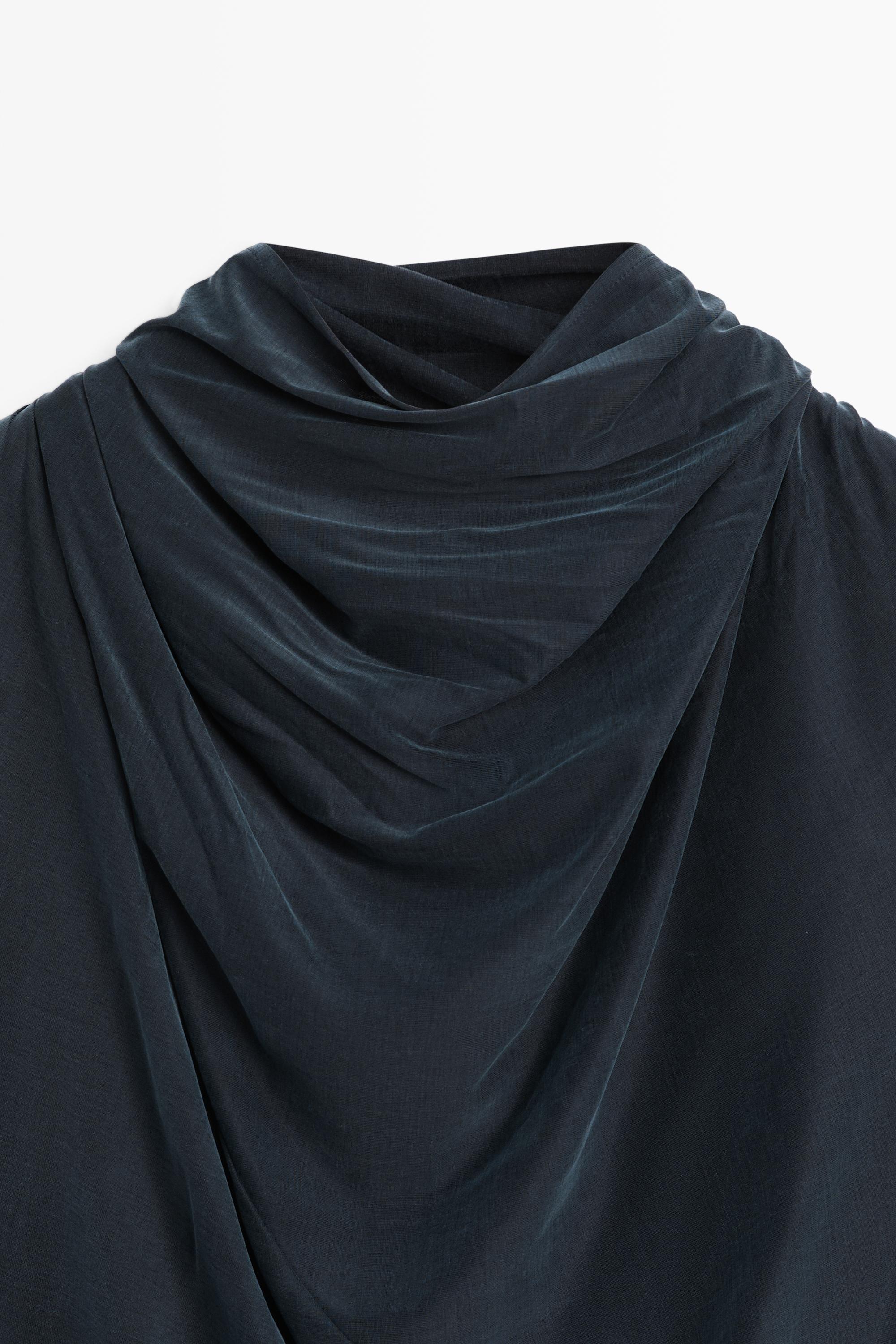 Draped back-tie top - STUDIO