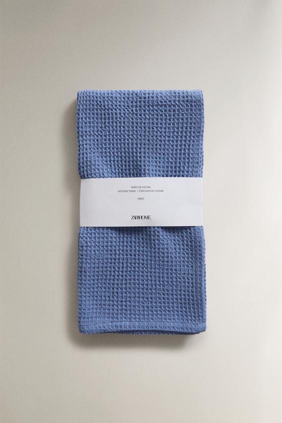 TORCHON CUISINE WAFFLE - Bleu de Zara - Image 3