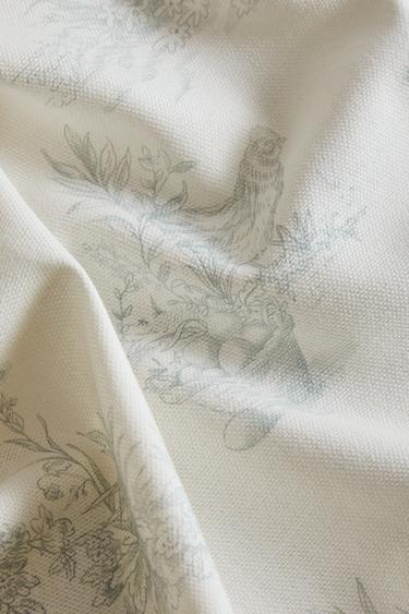 TOILE COTTON TABLECLOTH - Greenish by Zara - Image 3