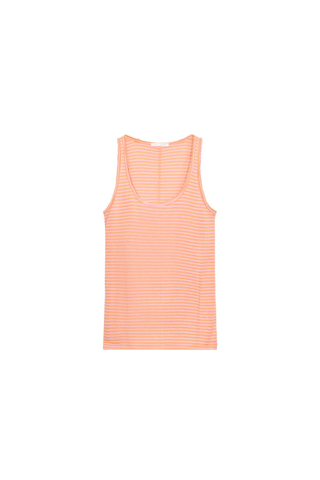 STRIPED RUSTIC T-SHIRT - image 3