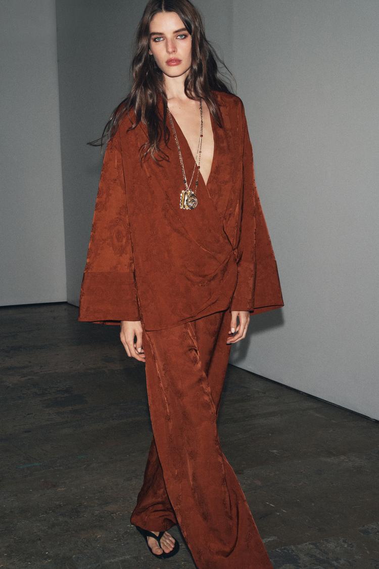 ZW COLLECTION JACQUARD PANTS