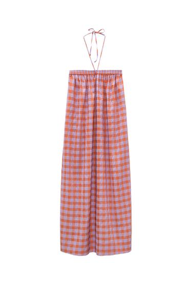 CHECK DRESS