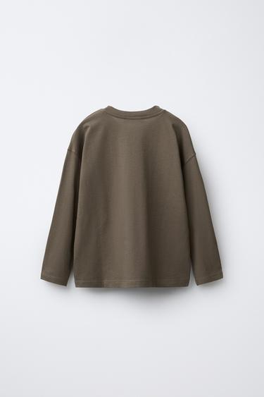 3-PACK OF PLAIN T-SHIRTS - Brown / Taupe by Zara - Image 2