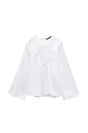 LINEN BLEND TOP