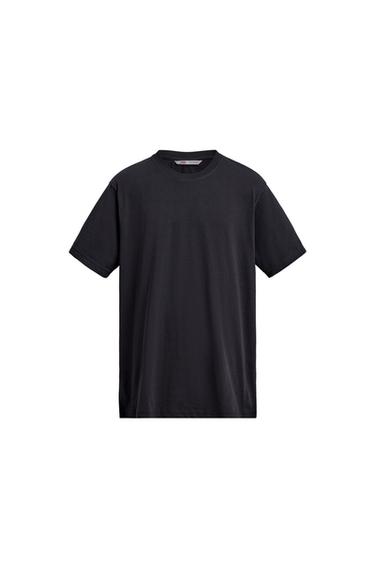 MEDIUM WEIGHT T-SHIRT - Navy blue by Zara