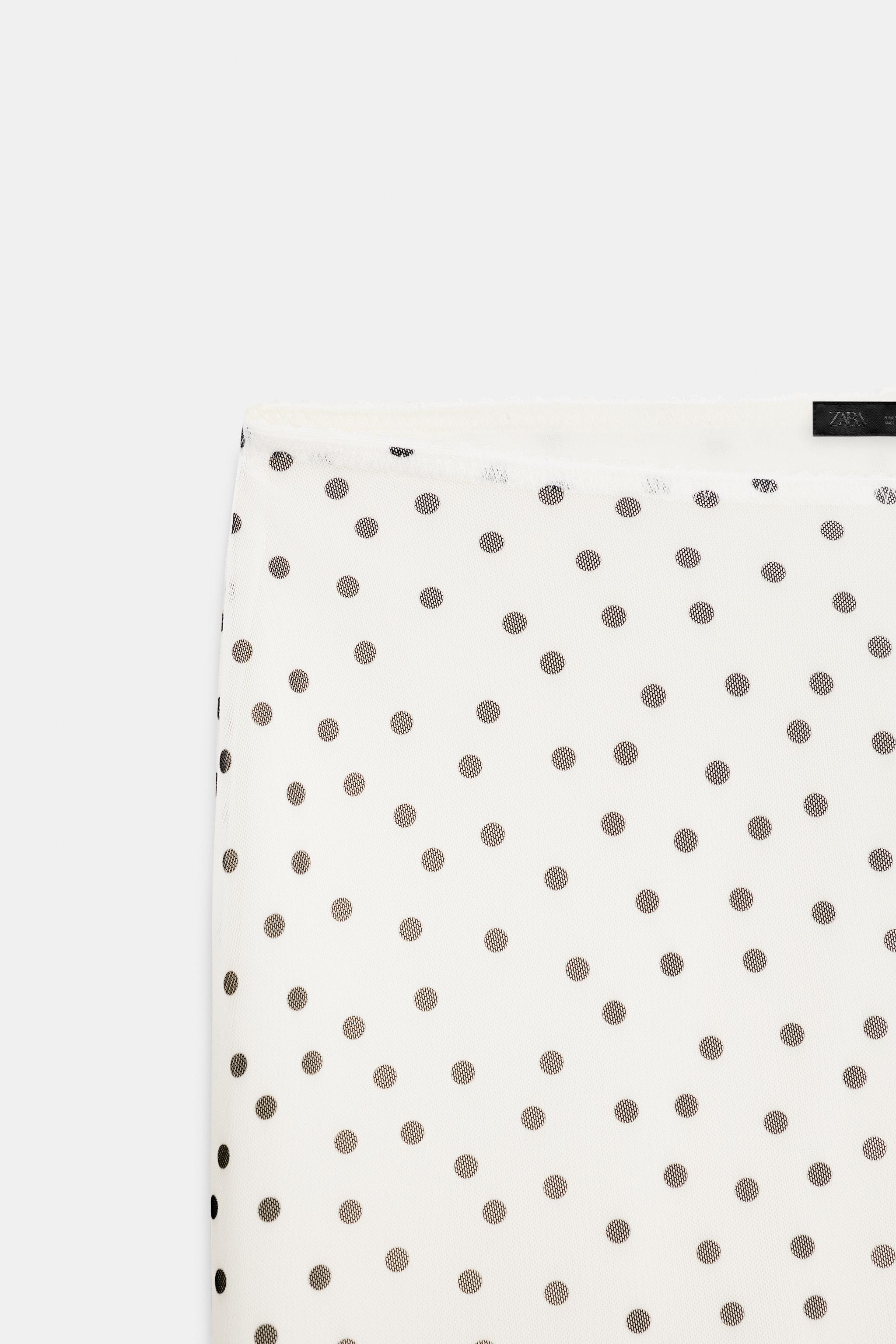 ANIMAL PRINT TULLE SKIRT