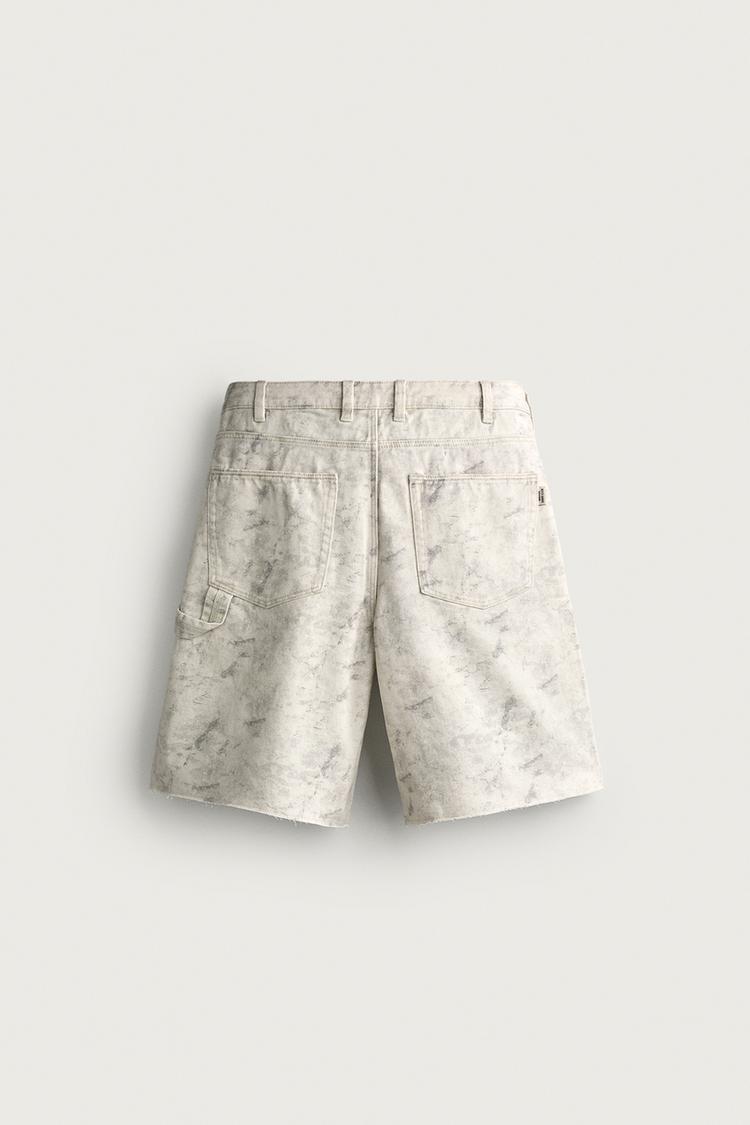 Pantalones cortos Bermuda de carpintero de corte relajado 8