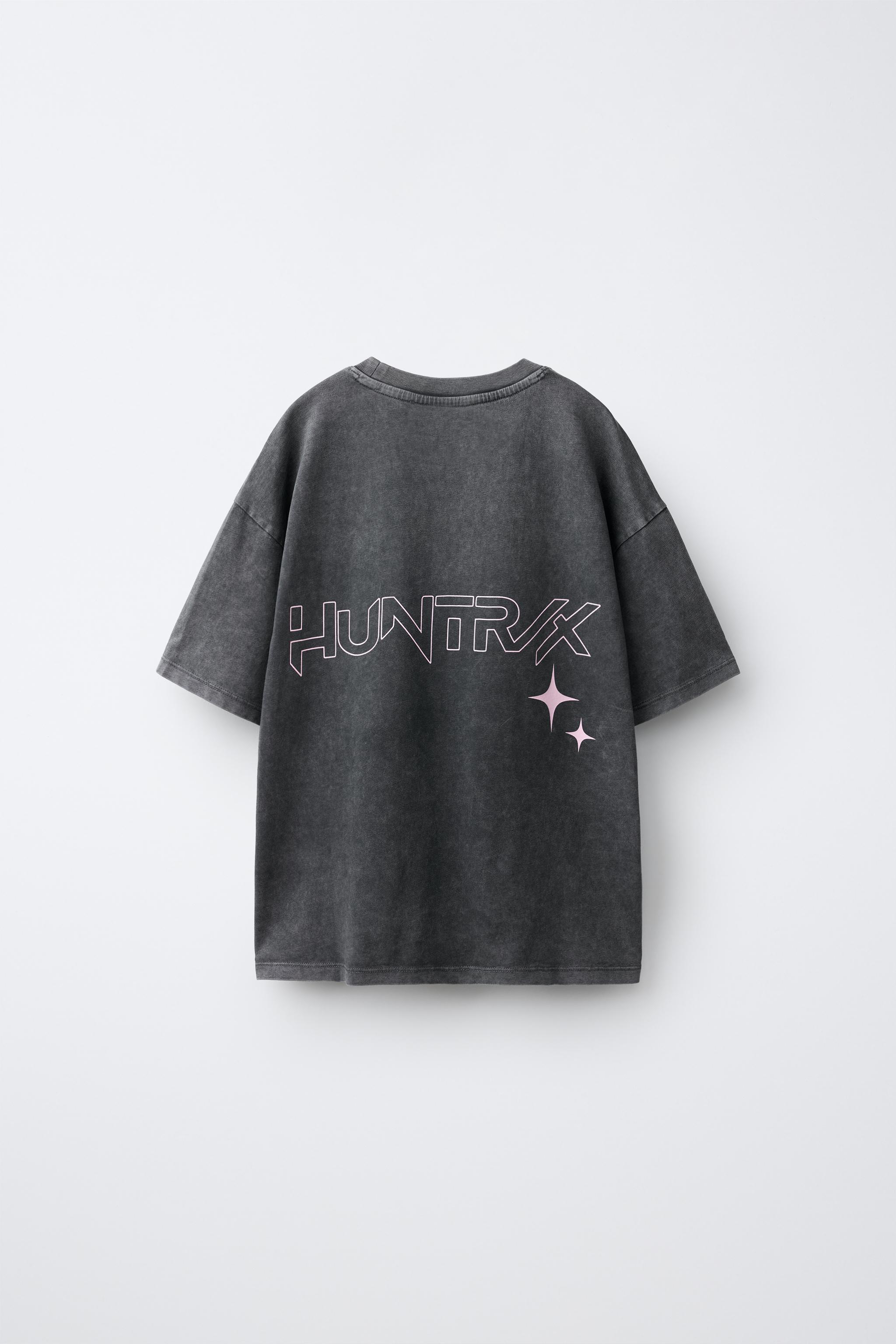 KPOP DEMON HUNTERS™ NETFLIX © WASHED EFFECT T-SHIRT — Anthracite grey