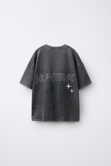 KPOP DEMON HUNTERS™ NETFLIX © WASHED EFFECT T-SHIRT — Anthracite grey 2