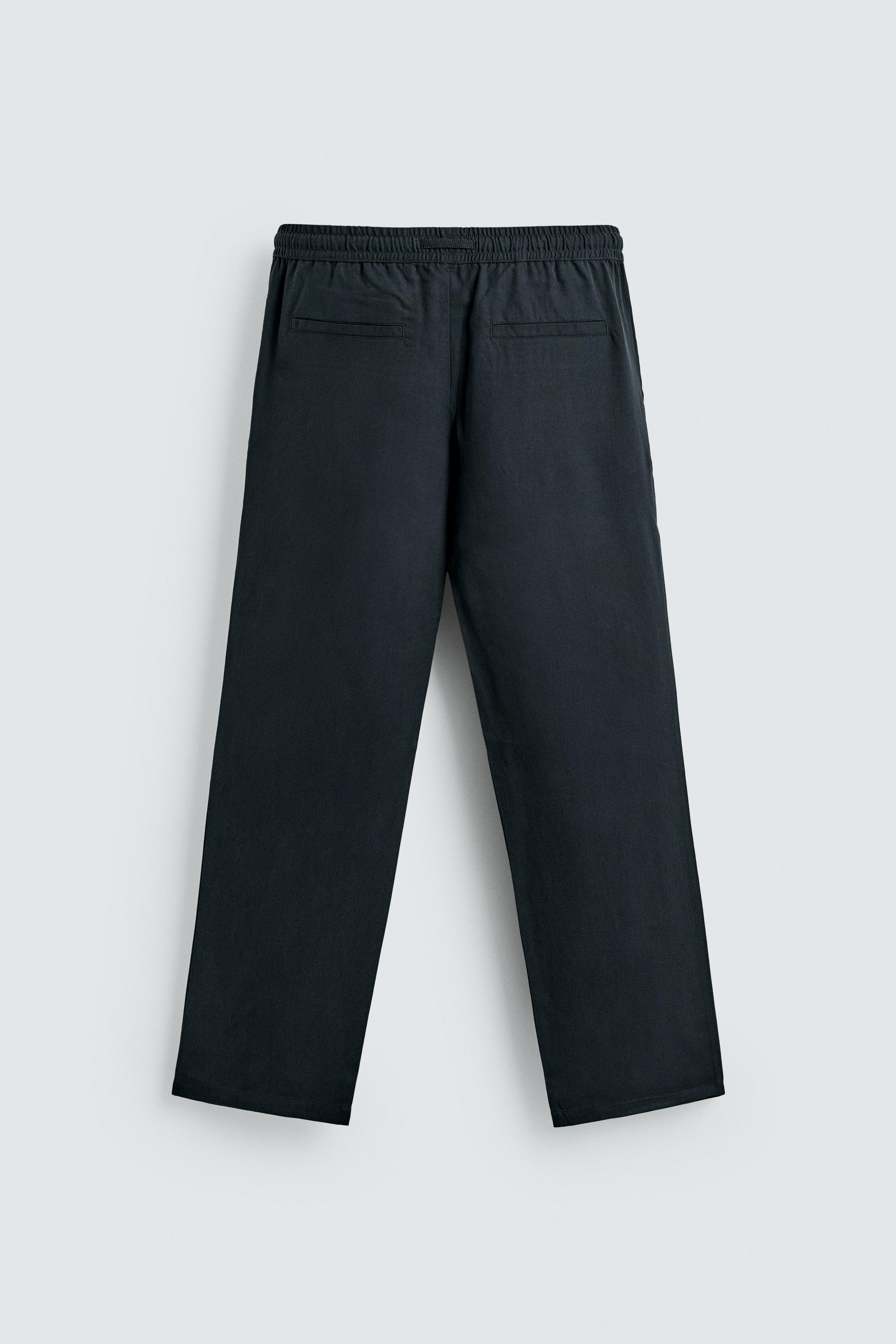 100% LYOCELL REGULAR FIT PANTS