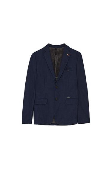 BLAZER WITH ELBOW PATCHES