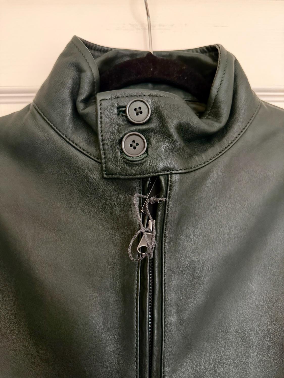 RELAXED FIT LEATHER JACKET - Image 2