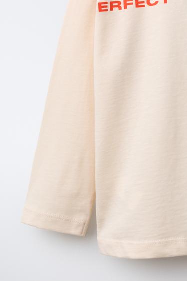 SKATE PRINT T-SHIRT - Beige by Zara - Image 3
