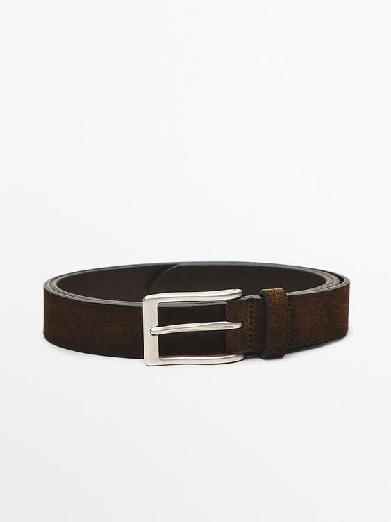 Plush nappa leather belt from Zara - $100
