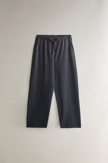 TROUSERS - Navy blue by Zara - Image 0