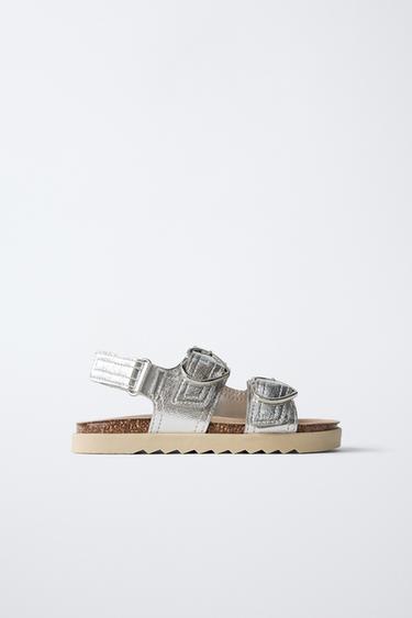 SANDALI S SRČKI - Srebro od Zare