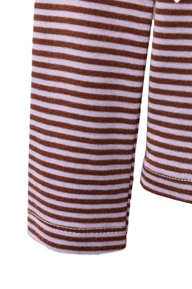 STRIPED TURTLENECK T-SHIRT BENSIMON ® X ZARA - Pink by Zara