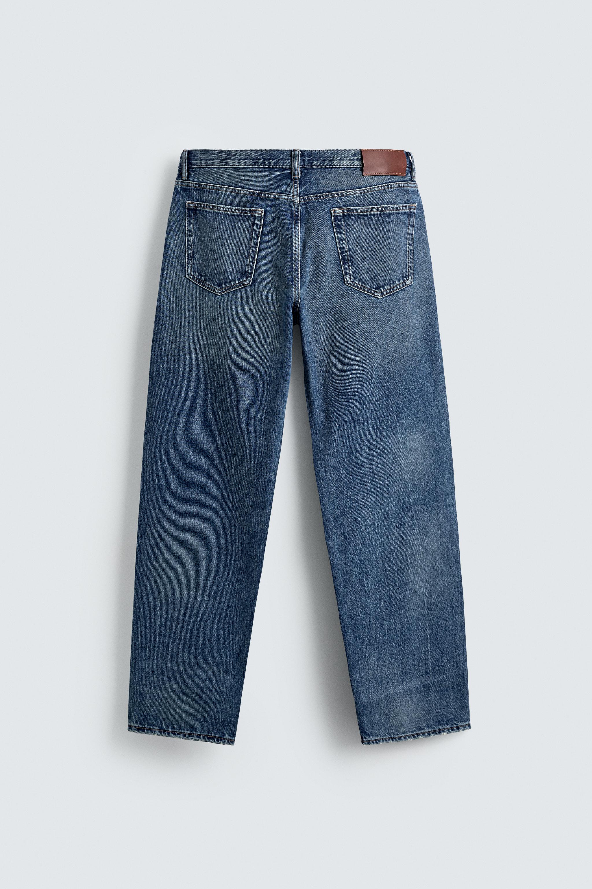 STRAIGHT FIT デニムパンツ - グレー | ZARA Japan / 日本