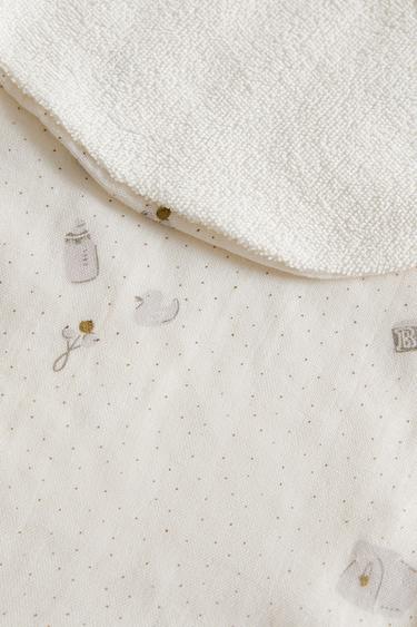 BABY SHOULDER BIB - Ecru by Zara - Image 4