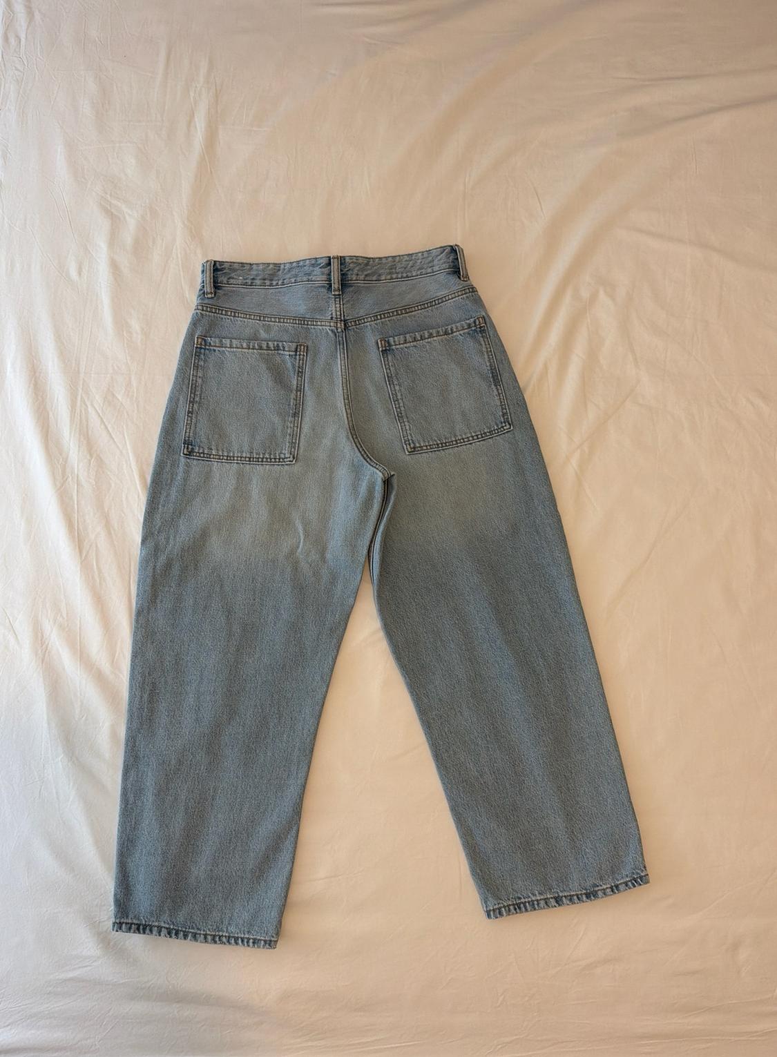 TAPERED WIDE-LEG JEANS - Image 2