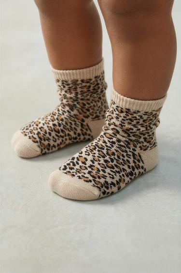 ZEĶES AR DZĪVNIEKU RAKSTU, 2 PĀRU PAKA - tikai viens no Zara