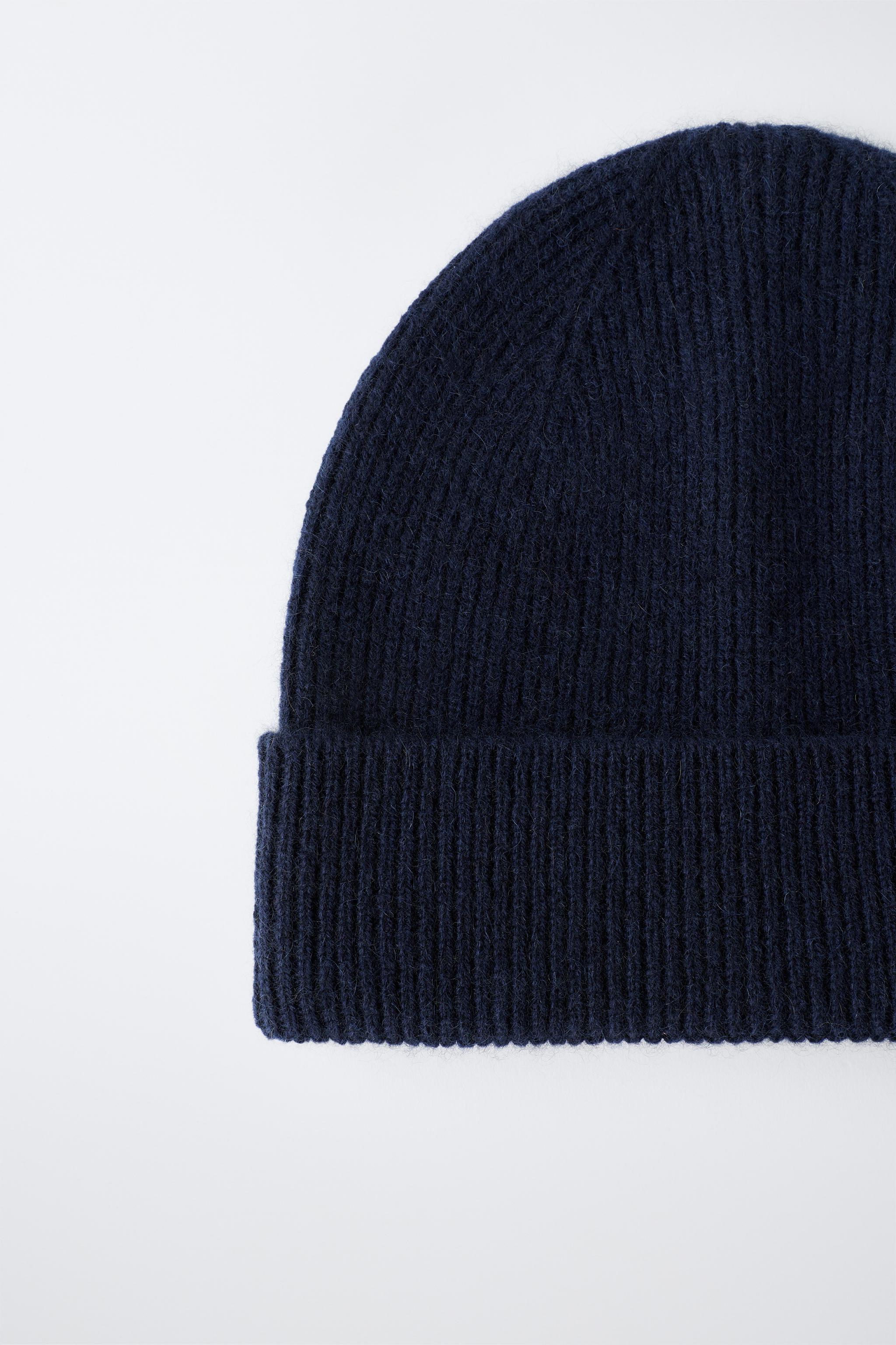 Детские шапки Zara 100% CASHMERE BEANIE — фото 3