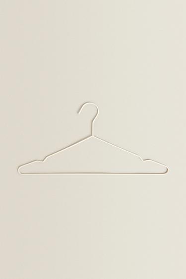 علّاقة بمظهر مطاطي (طقم من 6 قطع) - أبيض الخاص بـ Zara - صورة 0