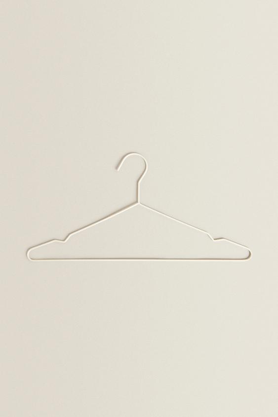 PERCHA ENGOMADA (PACK DE 6) - Blanco de Zara - Imagen 0