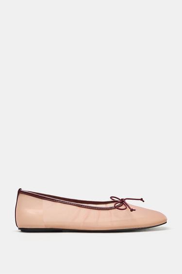 BAILARINA MESH LAZO - Rosa de Zara