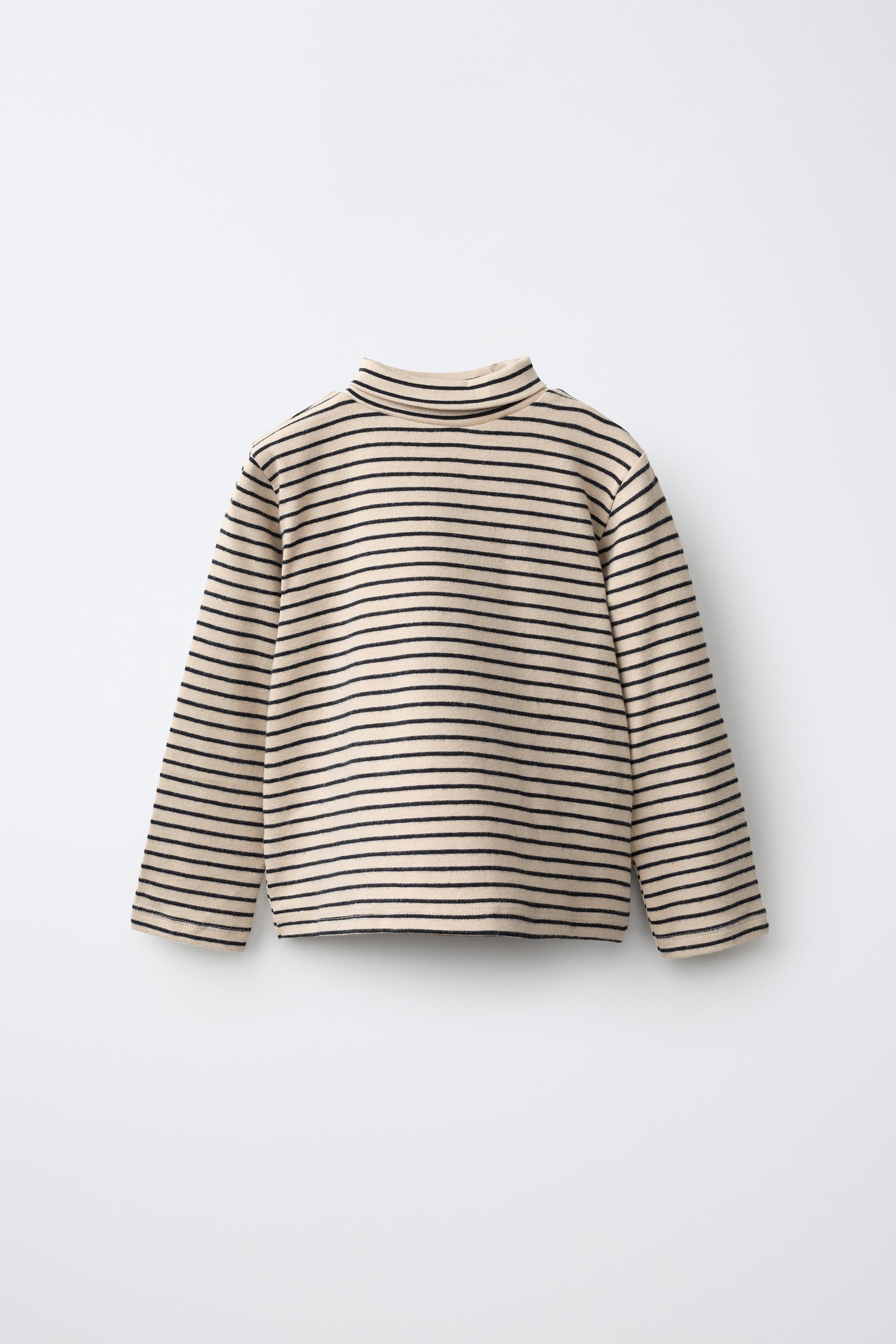 CAMISETA CUELLO VUELTO RAYAS