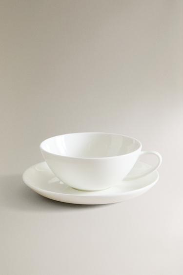 TASSE PORCELAINE BONE CHINA - Blanc de Zara - Image 1