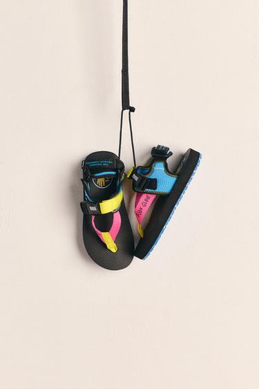 ZARA X BODY GLOVE ® SPORTY SANDALS - Multicoloured by Zara