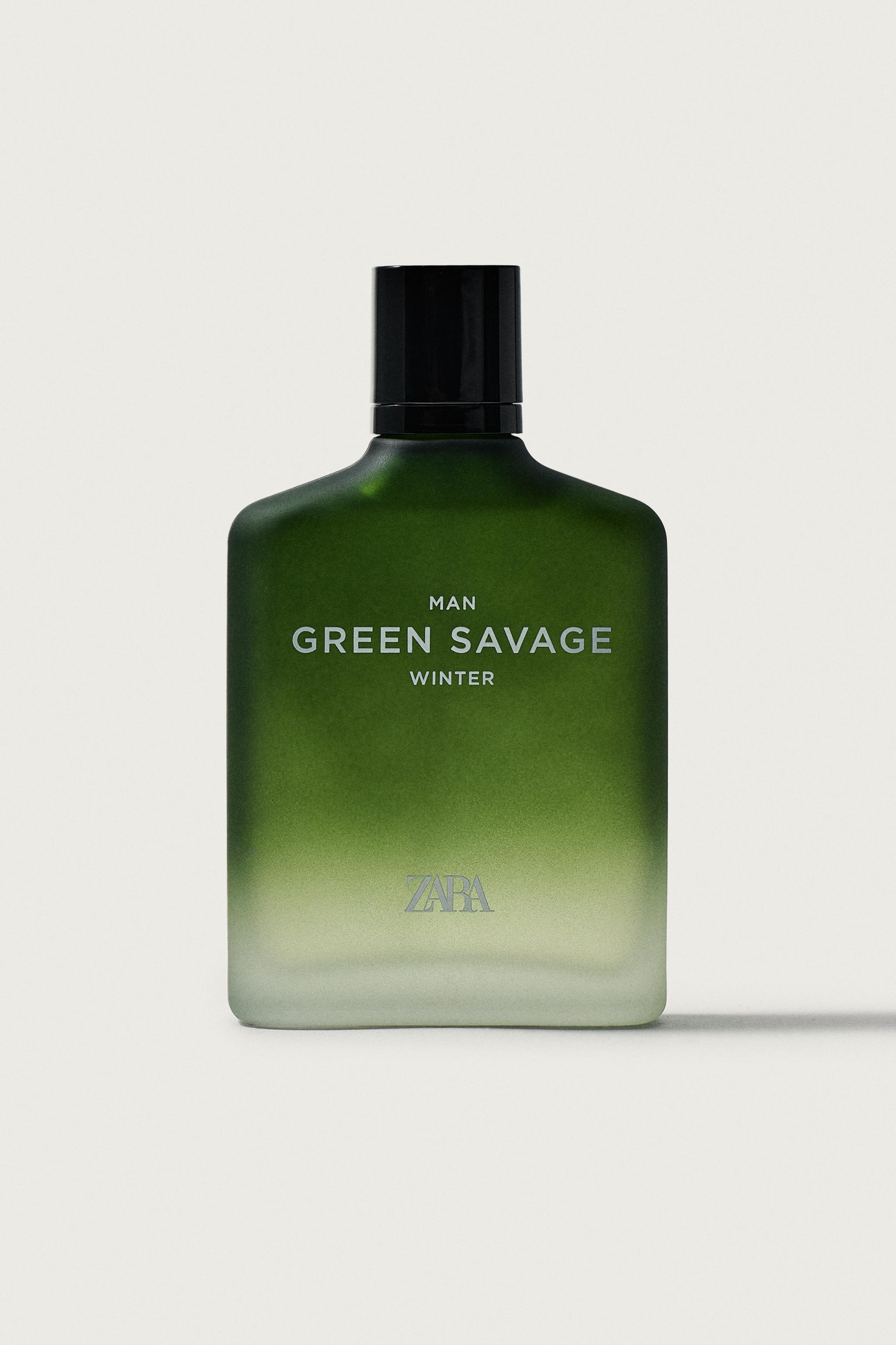 MAN GREEN SAVAGE WINTER EDT 100ML (3.04 FL. OZ) — TINTED LEATHER