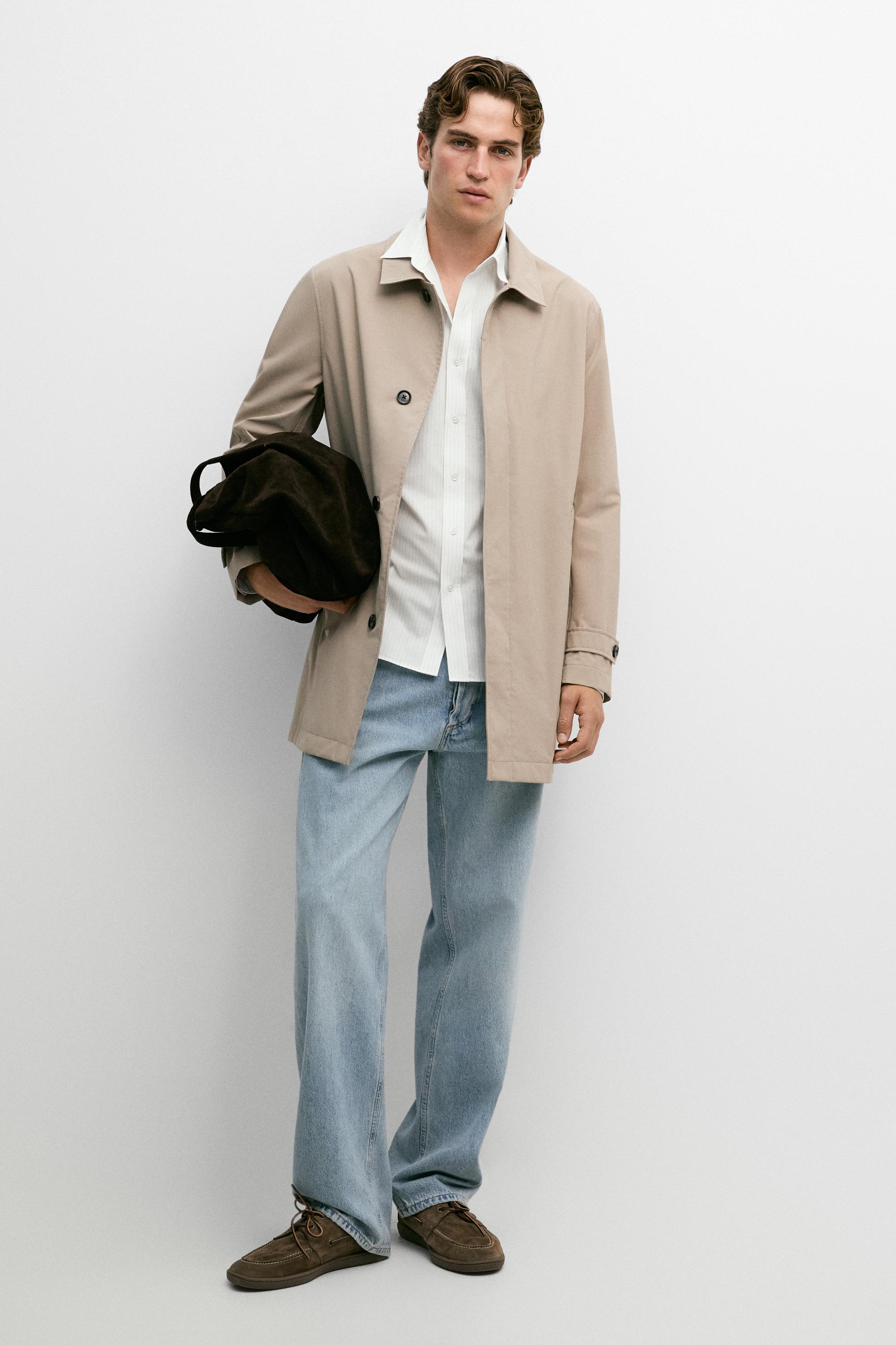 100% cotton striped shirt — White