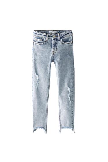 JEANS SKINNY ACID WASH