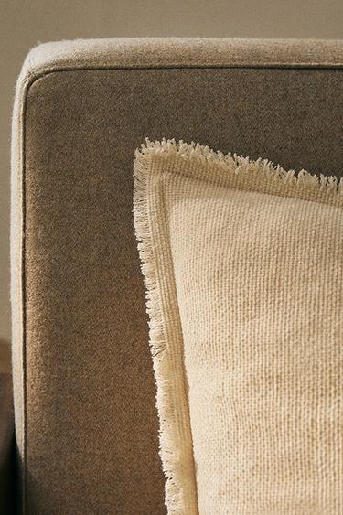 CHENILLE CUSHION COVER - Beige by Zara - Image 0