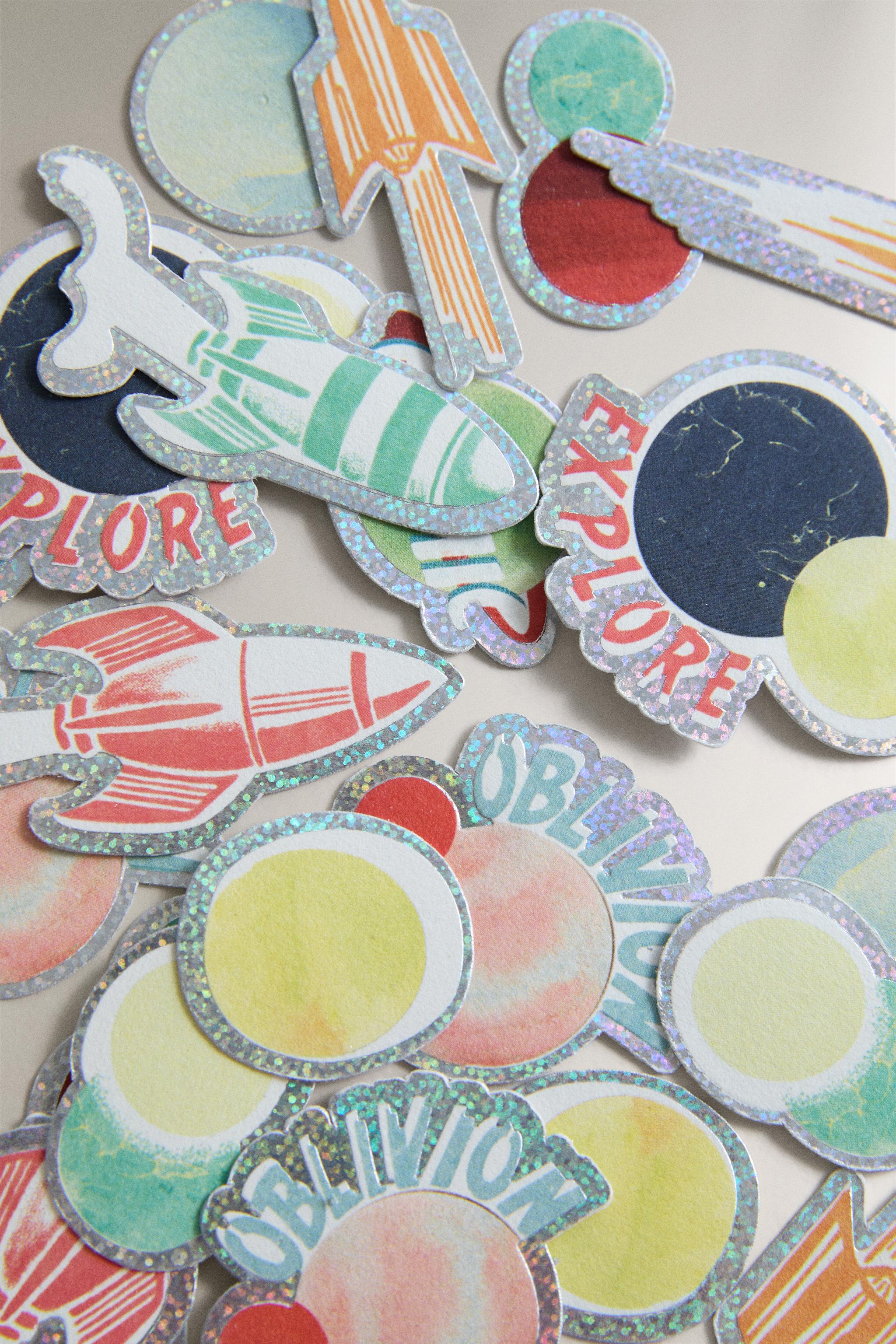Zara KIDS' SPACE STICKERS — фото 3